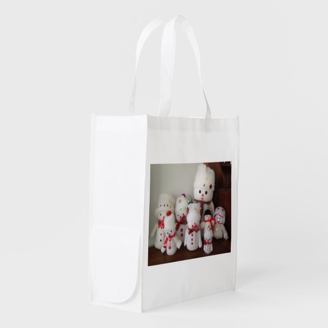 Create your own reusable grocery bag (Front Side)