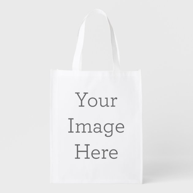 Create Your Own Reusable Grocery Bag | Zazzle