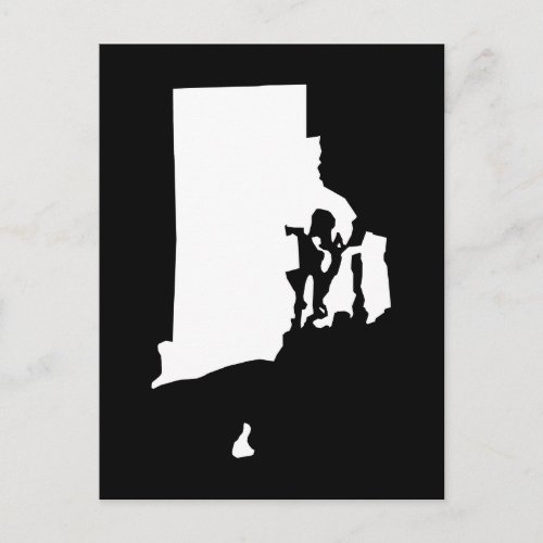 Create Your Own Rhode Island Moving Announcement Postcard
