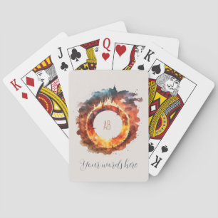 Create Your Own Ring of Fire Poker Cards