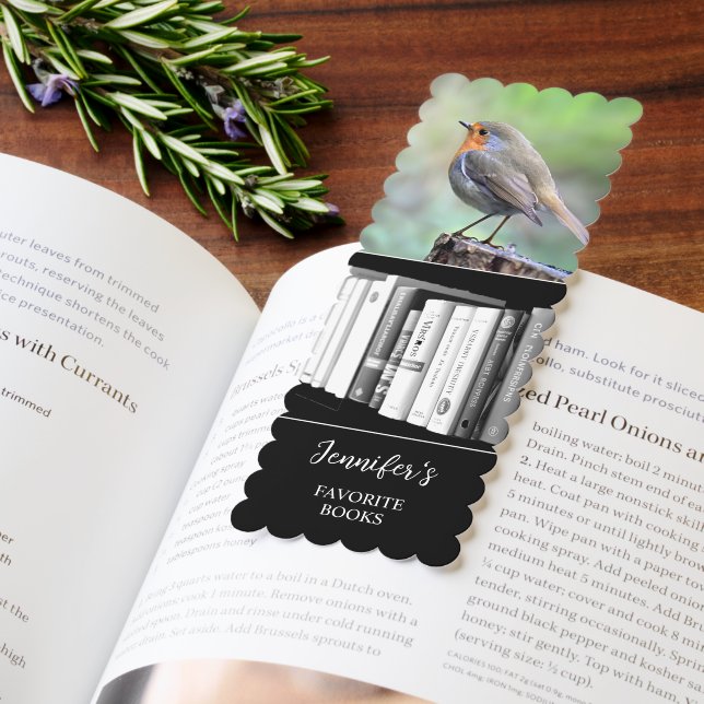 Create your own Robin bird personal  Bookmarks (Book)