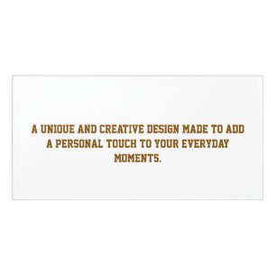 Create Your Own Room Sign