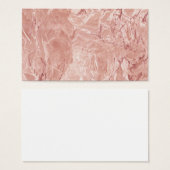 Create Your Own Rose Gold Marble (Front & Back)