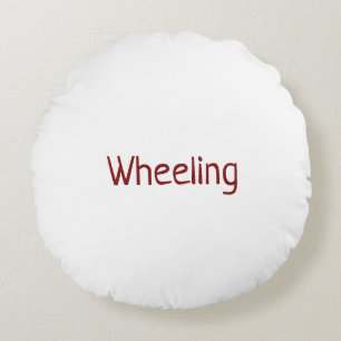 Create Your Own Round 16" Diameter Cotton Pillow