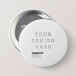 Create Your Own Round 3 inch Button
