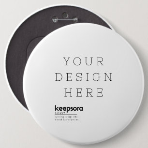 Create Your Own Round 6 inch Button