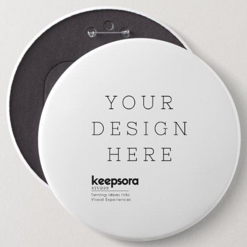 Create Your Own Round 6 inch Button