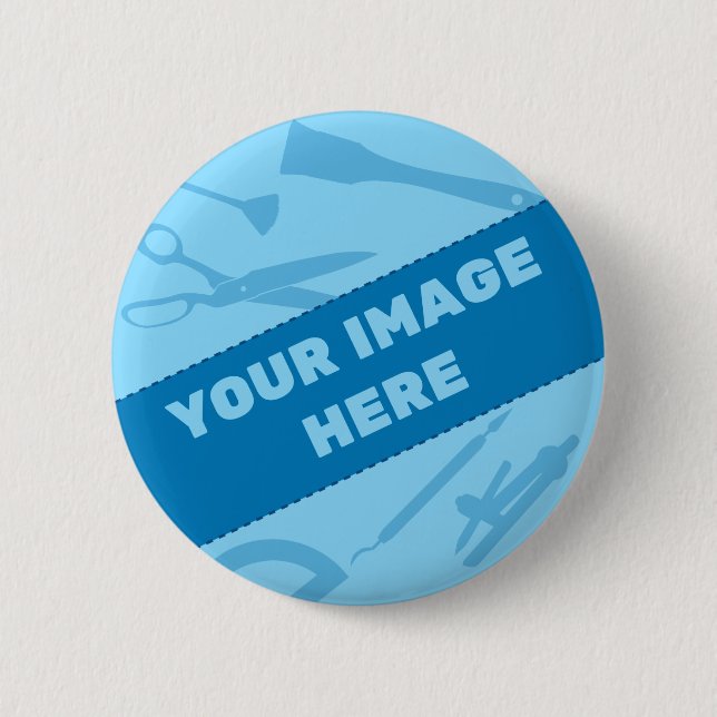 Create Your Own Round Button (Front)