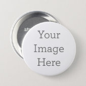 Round Button, Large, 3 Inch (Front & Back)