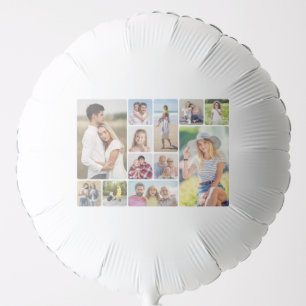 Create Your Own Round Corners 12 Photo Collage Balloon