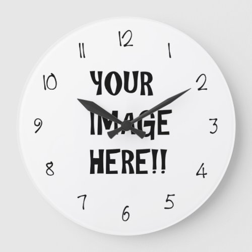 Create Your Own Round Large Large Clock