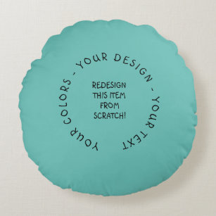 Create Your Own Round Pillow