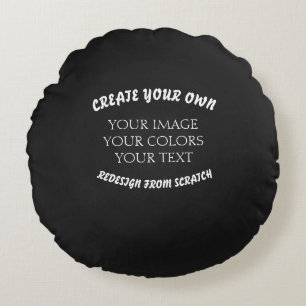 Create Your Own Round Pillow