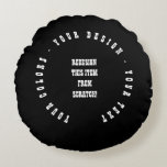 Create Your Own Round Pillow at Zazzle