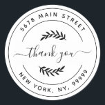 Create Your Own Round Return Address Classic Round Classic Round Sticker<br><div class="desc">Create Your Own Round Return Address Classic Round Sticker</div>