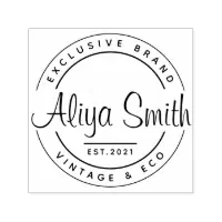 Create Your Business Logo Custom Self-inking Stamp