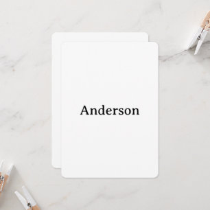 Create Your Own Rounded 5" x 7" Invitation