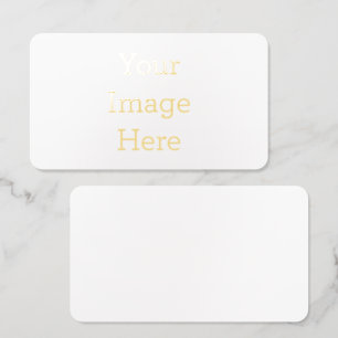 Create Your Own Rounded Corner Raised Spot Gloss a Foil Spot Gloss Business Cards