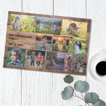 Create Your Own Rustic Family Photo Collage Cloth Placemat at Zazzle