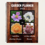 Create your own rustic garden photo planner<br><div class="desc">Create your own rustic garden photo planner.
You can personalize it and add your own photos at the front,  add your monogram,  text and year.</div>