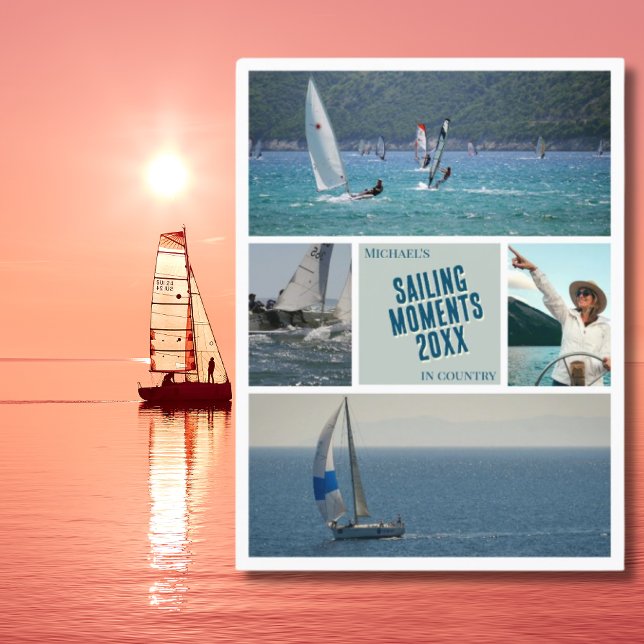 Create your own sailing photo Postcard (Creator Uploaded)