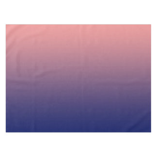 Create your own | salmon pink to blue gradient tablecloth