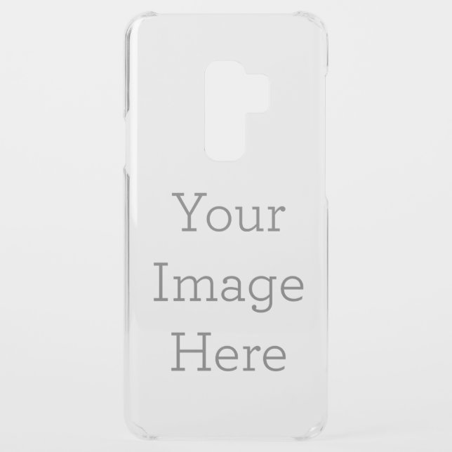 Custom Samsung Galaxy S9+ Clearly Deflector Case (Back)