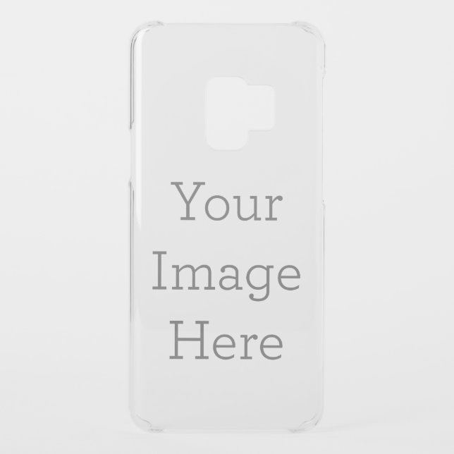 Custom Samsung Galaxy S9 Clearly Deflector Case (Back)