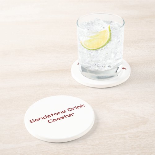 Create Your Own Sandstone Drink Coaster