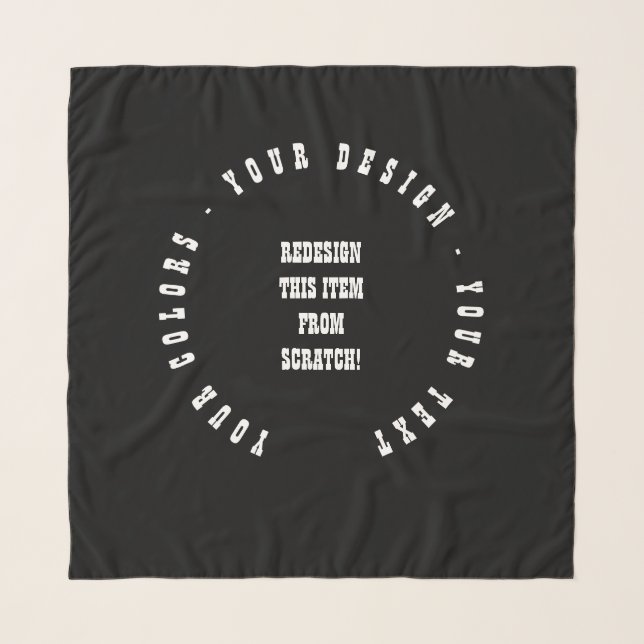 Create Your Own Scarf (Front)