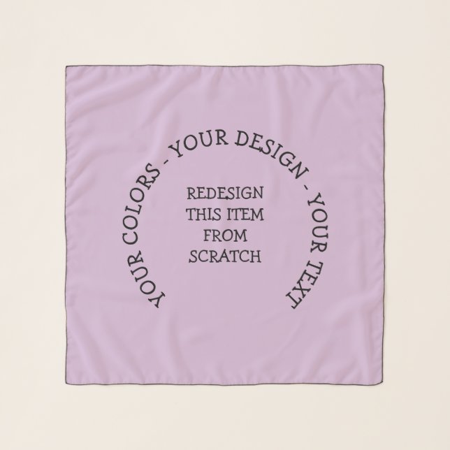 Create Your Own Scarf (Front)