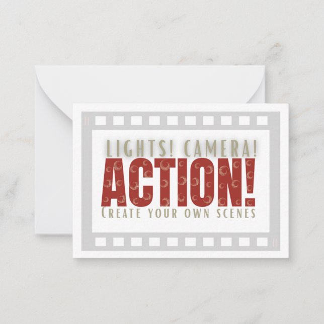 Create Your Own Scenes Note Card (Front)