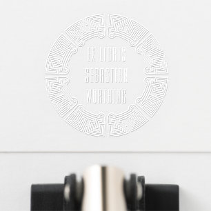 Create Your Own Sci-Fi Tibetan Maze Ex Libris Embosser