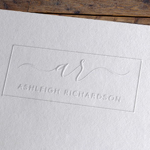 Create Your Own Script Initials & Custom Name Embosser