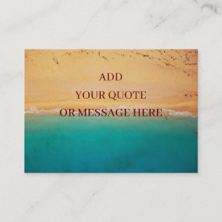 Create your own seascape Image landscape travel Note Card