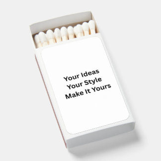 Create Your Own Self Assembled Matchboxes