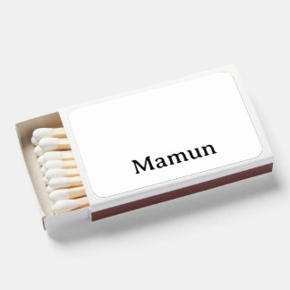 Create Your Own Self Assembled White Matchboxes