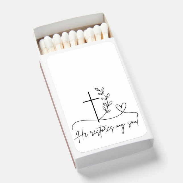 Create Your Own Self Assembled White Matchboxes (Front Open)