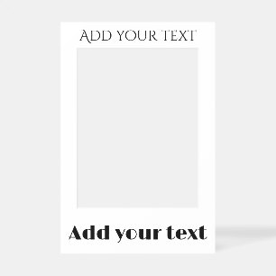 Create Your Own Selfie Frame