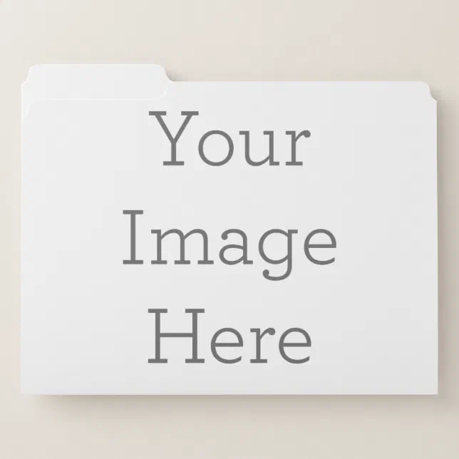 Create Your Own Set Of Custom File Folders | Zazzle