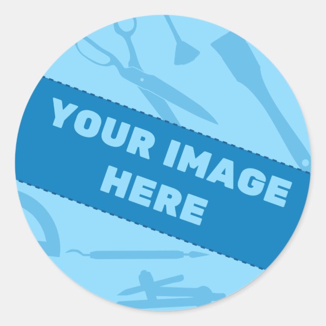 Create Your Own Set of Round Stickers (Front)