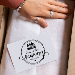Create Your Own Sewing Rubber Stamp