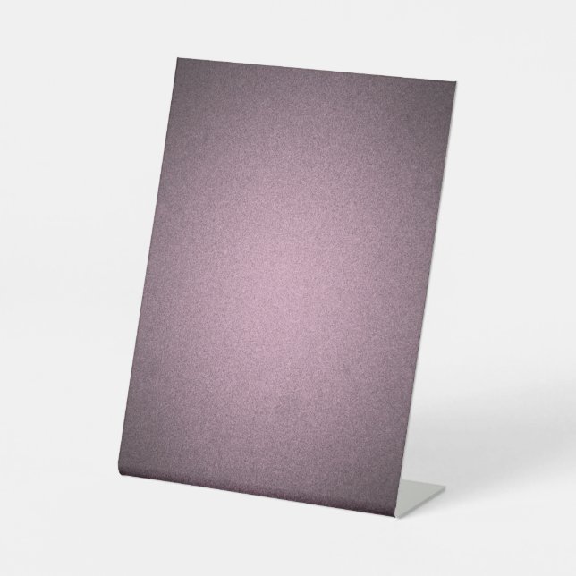 Create Your Own - Shaded Texture - Pink Pedestal Sign (Front)