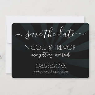 Create Your Own - Shadow Stripes Save The Date