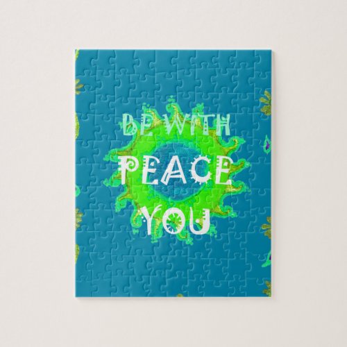 Create Your Own Shalom Peace Be With You Always Jigsaw Puzzle