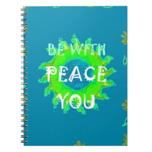 Create Your Own Shalom Peace Be With You Always Notebook