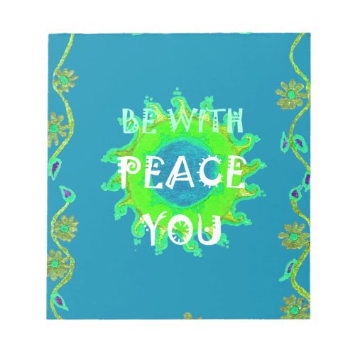 Create Your Own Shalom Peace Be With You Always Notepad