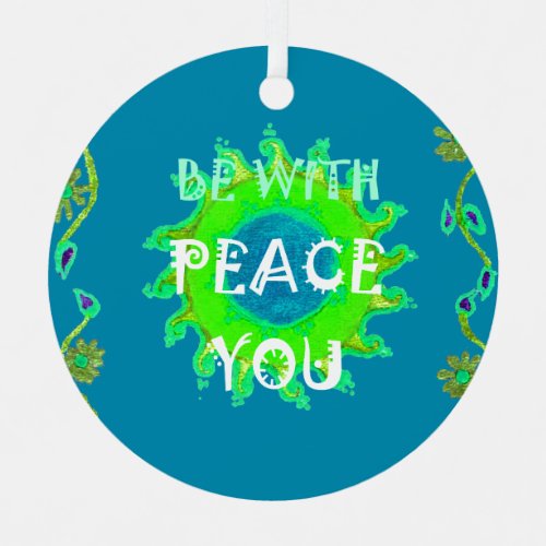 Create Your Own Shalom Peace Be With You Always Ornament