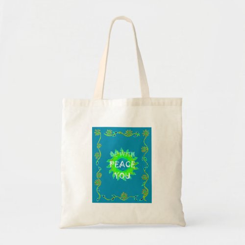 Create Your Own Shalom Peace Be With You Always Tote Bag