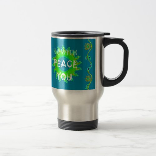 Create Your Own Shalom Peace Be With You Always Travel Mug